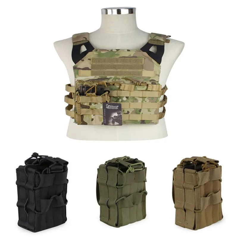 

Tactical Molle Single Magazine Pouch 1000D Nylon Military Cartridge Holder For Hunting Shooting Vest Accessories Storage Bag