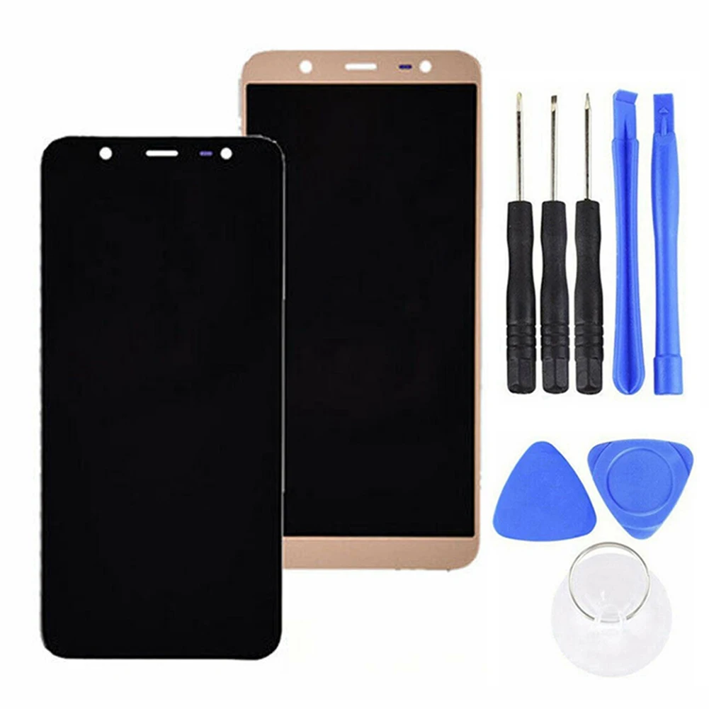 Сменный сенсорный ЖК экран с цифровым преобразователем без рамки для Samsung Galaxy J8
