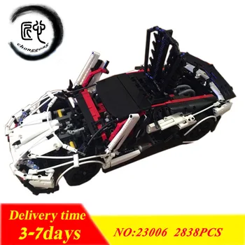 

New Technic car racing type Hatchback R Set LeGINGlys MOC-2695 technic model building blocks brick toys child Christmas gifts