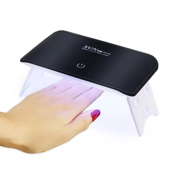 

SUN H7 Plus USB Mini Foldable Manicure Machine 8 Lamp Bead Touch Button 24W Portable Uv Led Lamp Nail Dryer For Gel Polish Tools