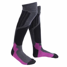 Лыжные носки для мужчин и женщин-утолщенные теплые уличные спортивные носки для катания на лыжах, пеших прогулок, сноуборде