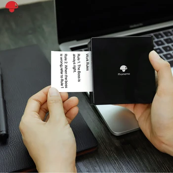 

Phomemo M02 Mini Printer Portable Bluetooth Thermal Printer Pocket Sticker Printer for Organizing Office Documents Work List