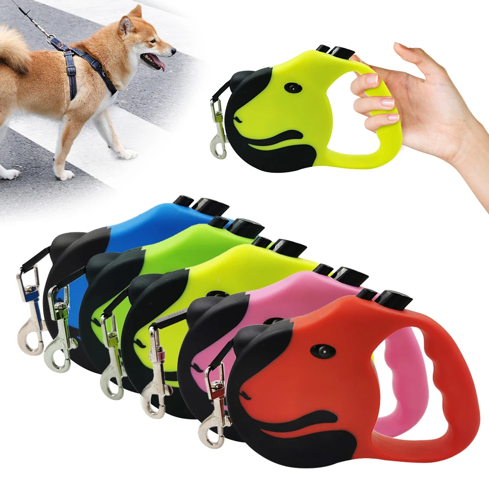 Durable Retractable Dog Leash Automatic Flexible Leash Dogs Cat Traction Rope pet Leashes For Small Medium Dogs Pet Supplies