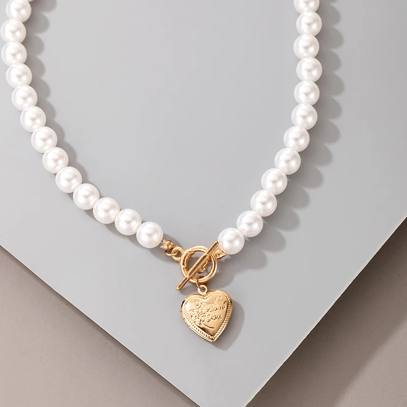 Luxury Pearl Stone Necklace - Image 3