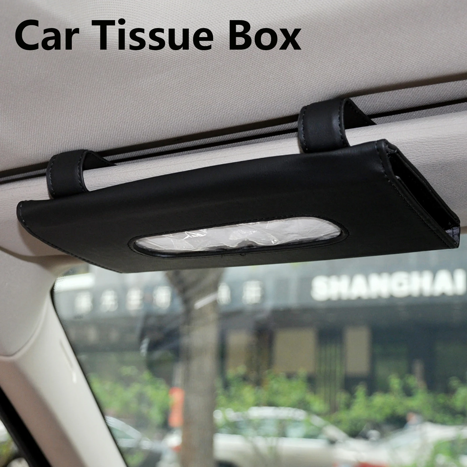 Car Tissue Holder Visor Tissue Holder Car Tissue Holder for Car PU