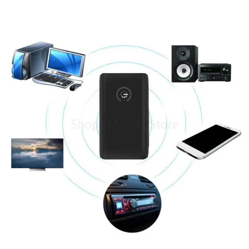 2 in 1 Bluetooth 5 0 Transmitter Receiver TV PC Car Speaker 3 5mm AUX Hifi Music Audio Adapter Headphones Car Home Stereo
