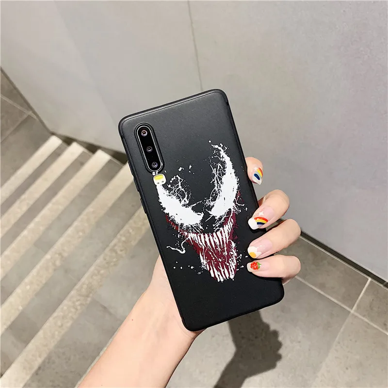 Чудо-яд супер герой черный силиконовый чехол для Huawei P10 P20 P30 Pro P20 P30 Lite Nova 2S 3 3i 4 Коврики 10 20 Mi Max Pro Чехлы Coque