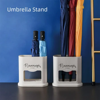 

1PC Nordic Style Umbrella Stand Rack Umbrella Holder Plastic Organizer Indoor Home Office Decor Storage