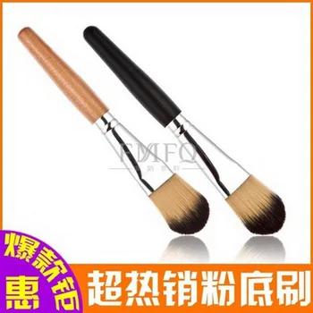 

by ems or dhl 100pcs Bamboo Handle Makeup Brushes Powder Concealer Foundation Brush Facial Mask Brushes
