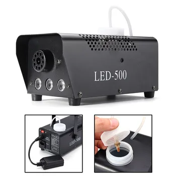 

Mini LED RGB Wireless 500W Fog Smoke Mist Machine Effect Disco DJ Party Christmas With Remote Control LED Fogger