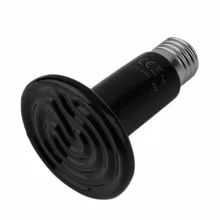 25 W/50 W/100 W Керамика тепла лампы светильник лампа без светильник блеск для рептилий черепаха ПЭТ Брудер светильник ing качества