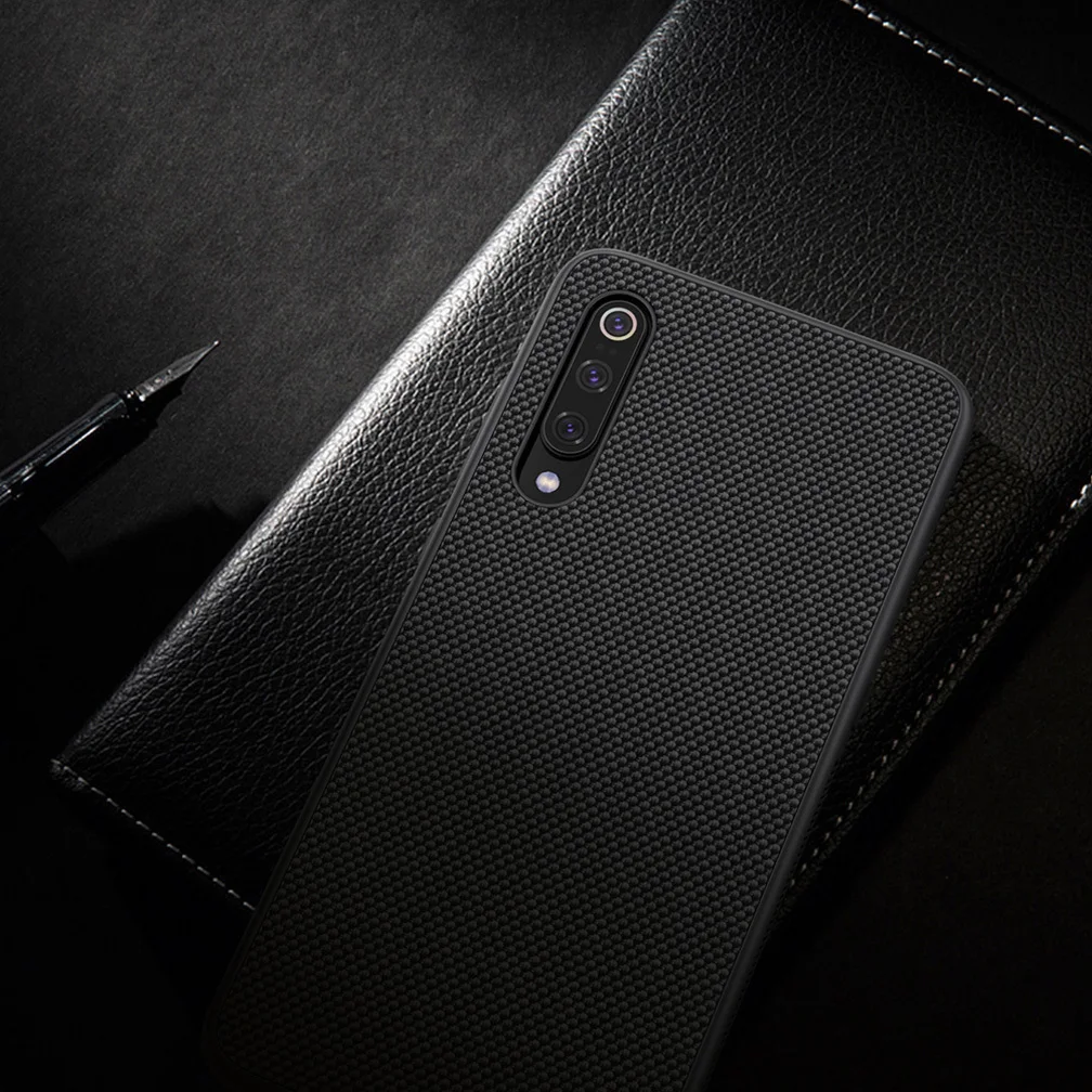for Xiaomi Mi 9 чехол NILLKIN Текстурированный чехол нейлоновое волокно Нескользящая Роскошная бизнес матовая задняя крышка для For Xiaomi Mi 9 explorer 6.39