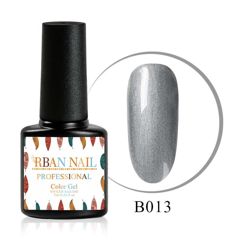 RBAN NAIL 7 мл УФ-гель для ногтей золотой блеск ногтей Laquer голографическая блестящая гель лак замачиваемый лак для творчества маникюрное украшение - Цвет: M30145