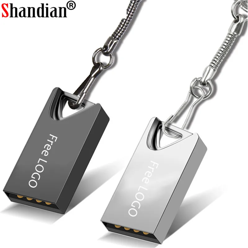 Мини USB флеш-накопитель, флеш-накопитель USB 2,0, флешка 64 ГБ, 32 ГБ, 16 ГБ, 4 Гб, флеш-карта памяти с кольцом для ключей, 128 ГБ, u-диск, креативные подарки