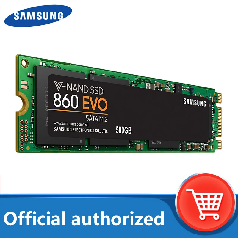 SAMSUNG SSD 860 EVO M.2 2280 SATA 1TB 500GB 250GB Internal Solid State
Disk Hard Drive HDD M2 Laptop Desktop PC TLC PCLe M.2