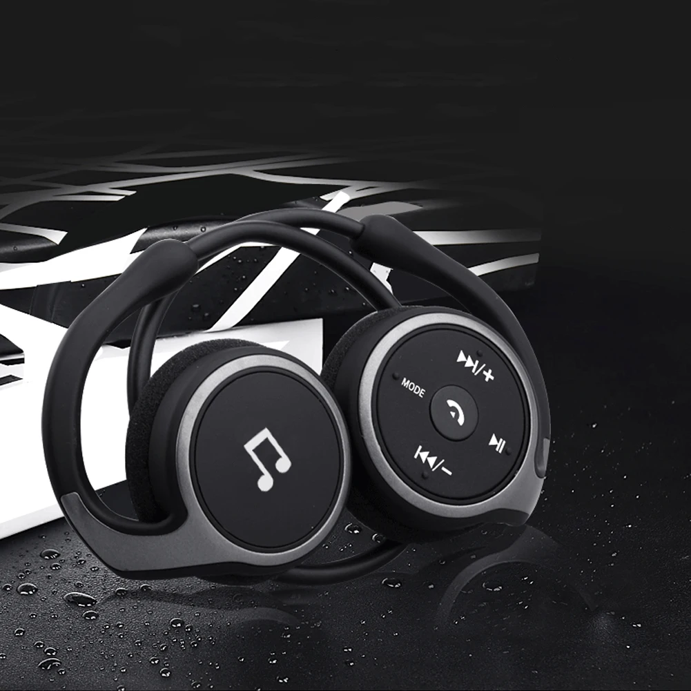 Спортивные Bluetooth наушники-таблетки с гарнитурой портативный бег с микрофоном шеи Висячие мини наушники стерео Голос беспроводной водонепроницаемый