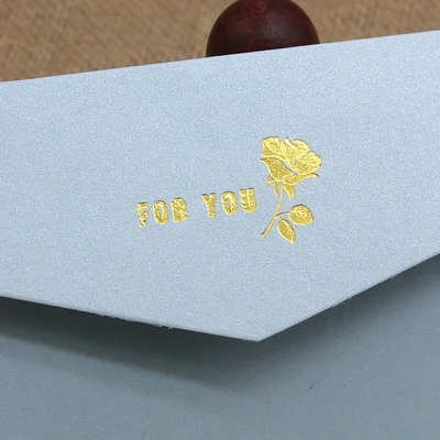 50 шт./лот Высокое качество#5 200GSM бумажные конверты с буквами спасибо, для вас приглашения свадебные конверты - Цвет: light blue