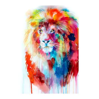 

New Full Square/Round Drill DIY Diamond Painting Animal Colorful Paintings Embroidery Cross Stitch Home Decor Gift 30*30cm 2020