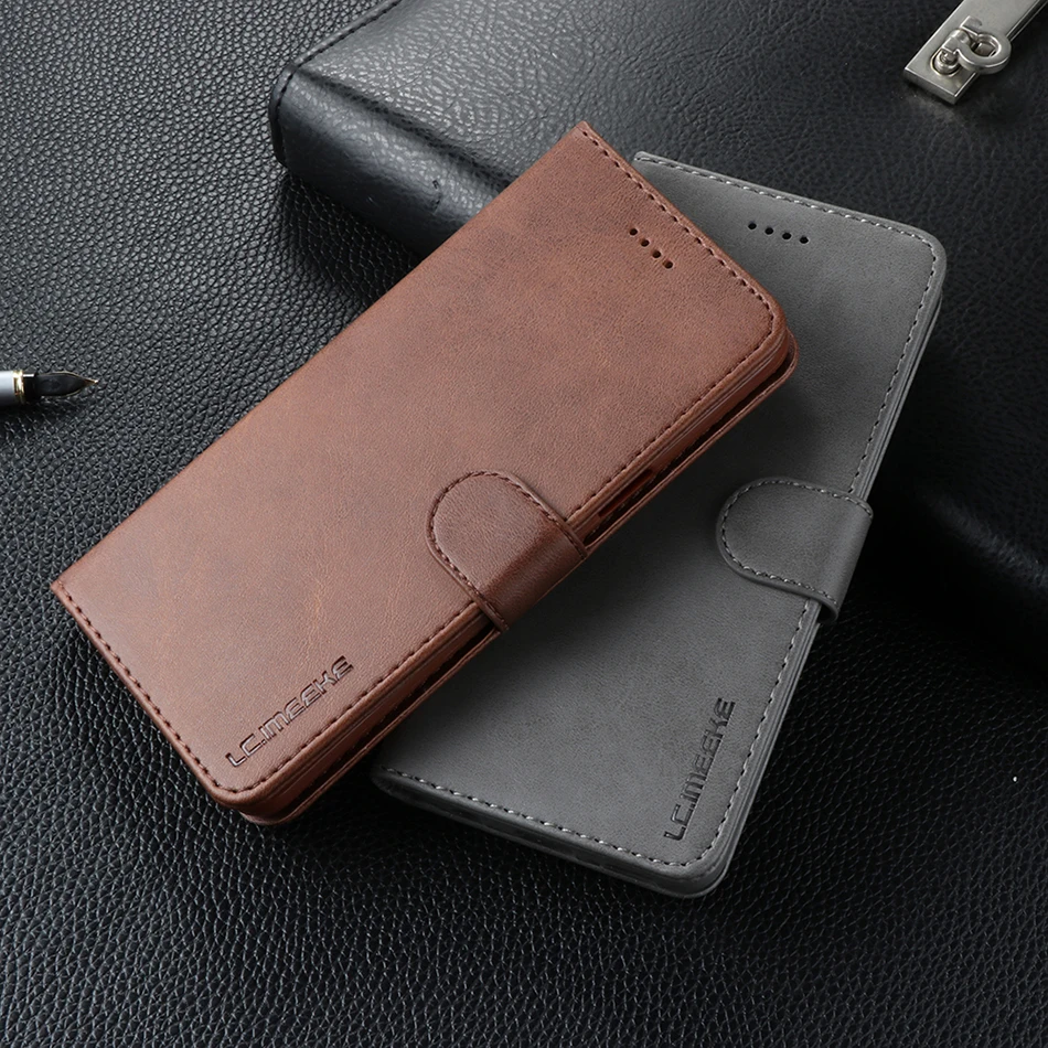 Простой стильный кожаный чехол-бумажник для Redmi K20 7 6A Note 6 Pro чехол телефона с