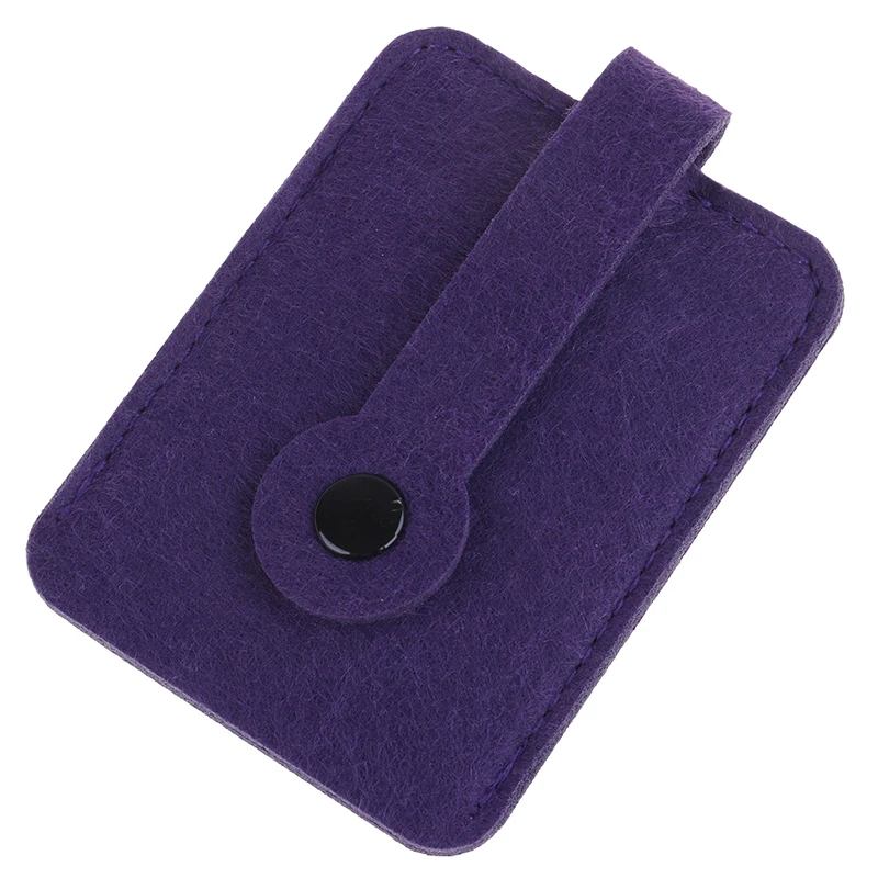 Purple 1 шт. автомобильное портмоне для ключей брелок карманные ключи Органайзер сумка-чехол - Цвет: Purple