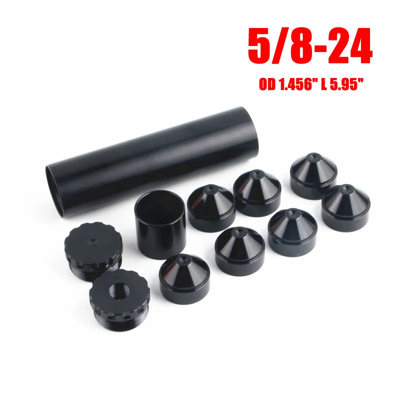 1" 6" алюминиевые 1/2-28 или 5/8-24 фильтры для NAPA 4003 WIX 24003 автомобильный топливный фильтр автомобильный растворитель ловушка - Цвет: QT103-5-8BK