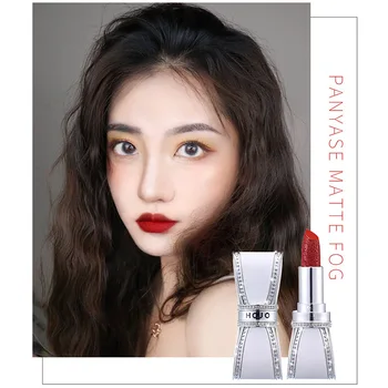 

New Hot Diamond Bow Lipstick Delicate Long-lasting Matte Non-fading Velvet Lipstick SMR88