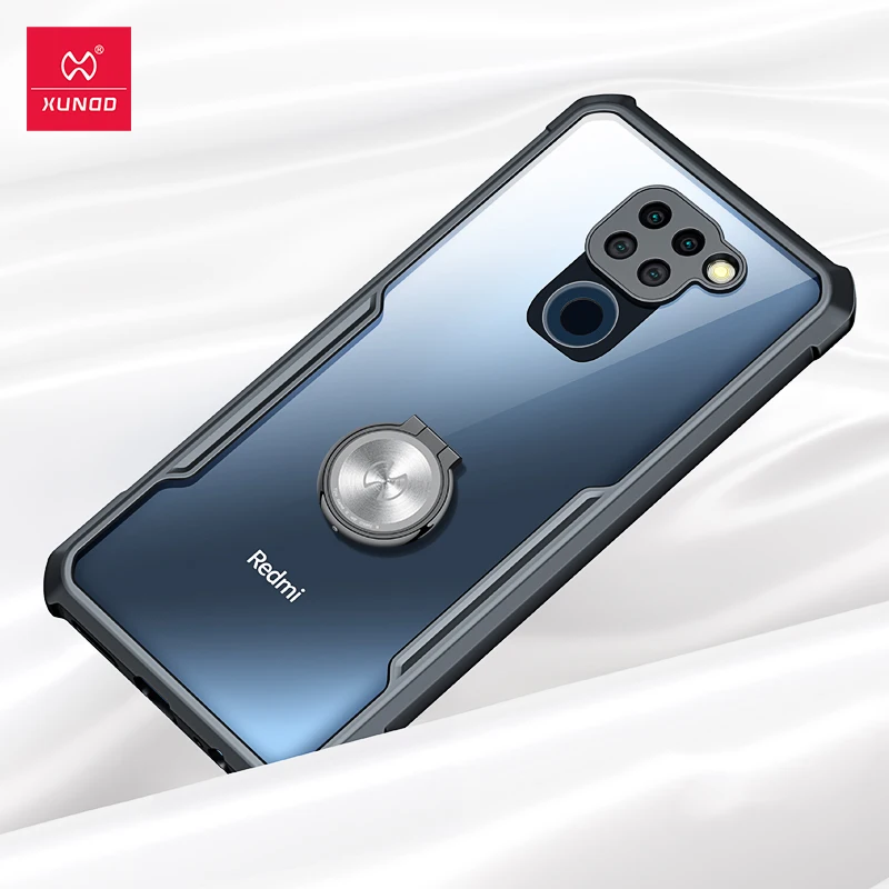 Чехол для Redmi Note 9 чехол Xundd Противоударная подушка безопасности бампер с кольцом