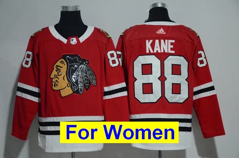 Новинка Все сшитые женские Майки Chicago atrick Kane Jonathan Toews Duncan Keith Corey Crawford