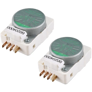 

2Pcs Refrigeration Accessories for Refrigerator Defrost Timer TMDF704ED1 Defrosting Timer