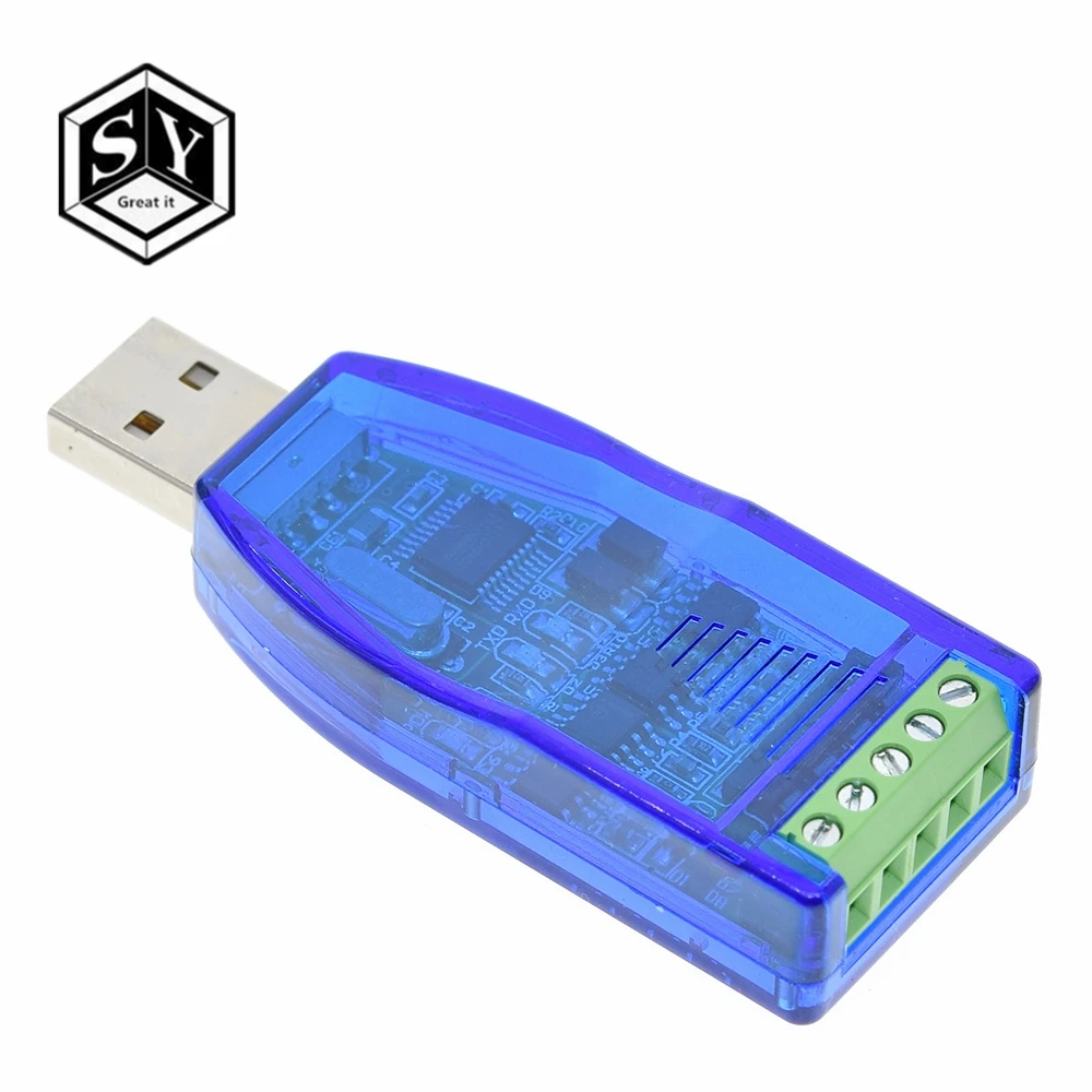 Отличный промышленный USB к RS485/422 преобразователь защиты от обновления CH340 RS485 конвертер для arduino