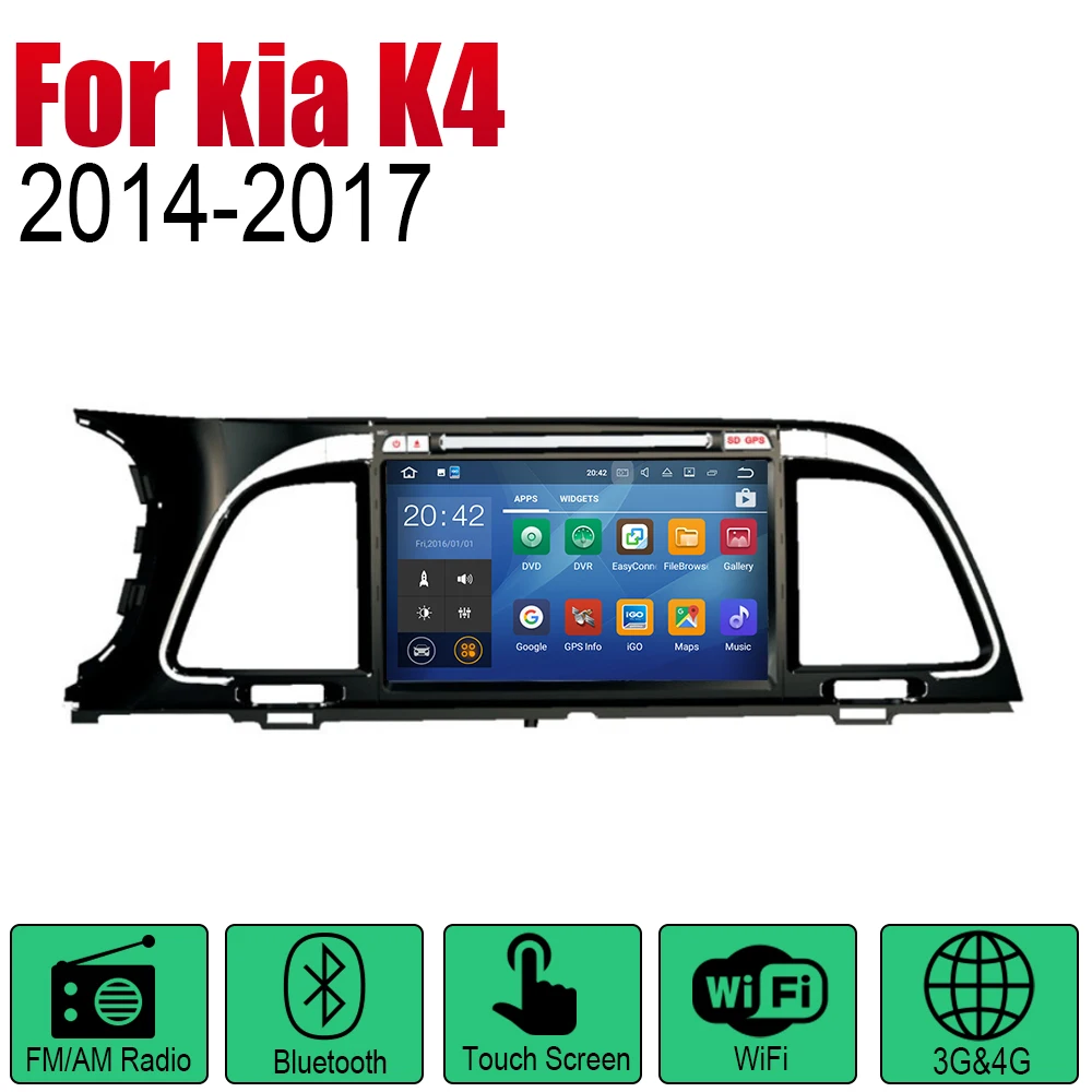 ZaiXi автомобильный dvd-плеер gps навигация для Kia K4~ автомобильное мультимедиа андроид экран системы радио стерео