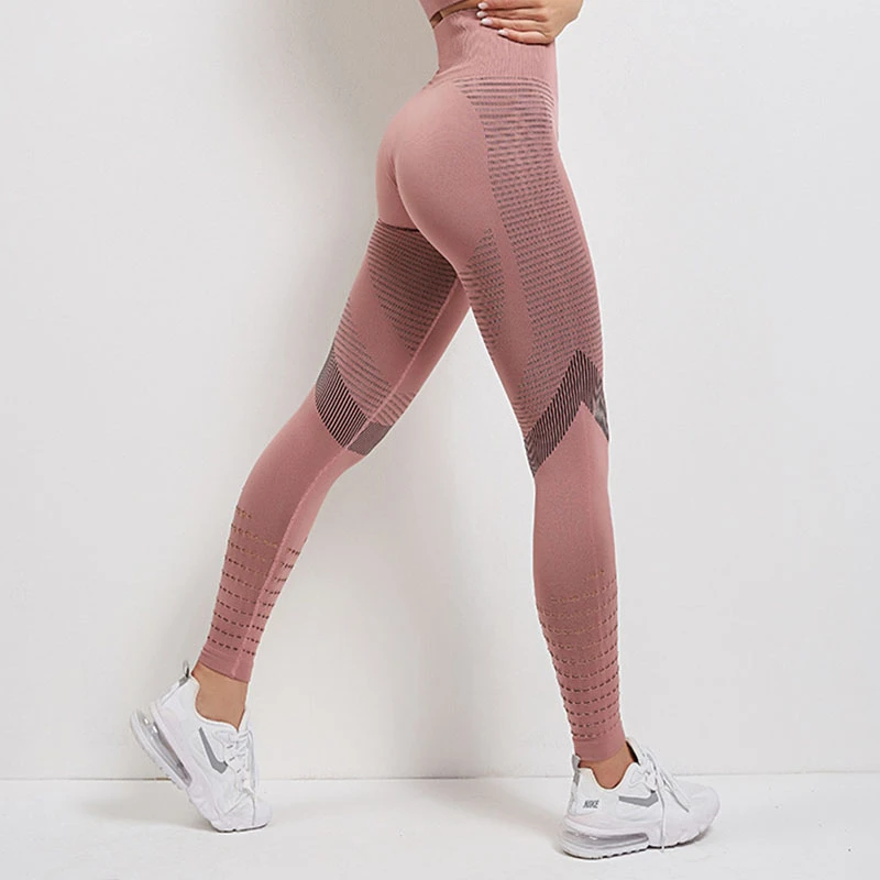 High Waist Fitness Leggings Women Seamless Full Set  Leggings Hollow Printed Workout Vest Pants Sexy Push Up Slim Elasticity lularoe leggings