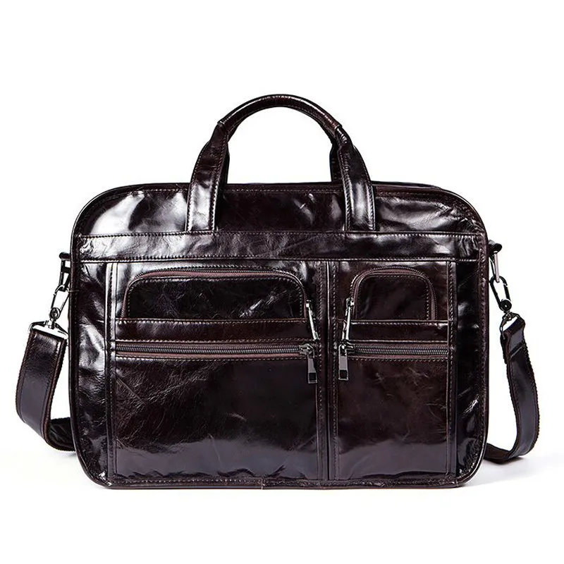 2019 модная мужская сумка через плечо из натуральной кожи мужской портфель для ноутбука большие мужские дорожные сумки мужские сумки