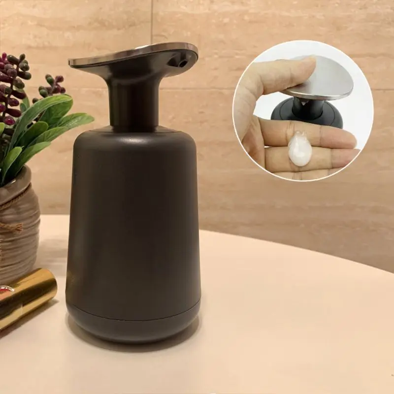 

Refillable Empty Lotion Bottle with Pump Stainless Steel Shampoo Dispenser Liquid Container for Cream Soap Sanitizer