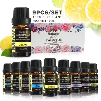 

5 Styles Essential Oil Set Plant Fragrant Essential Oil Anti Anxiety Relax Reduce Anxiety Essential Oil For Aromatherapy Lamp
