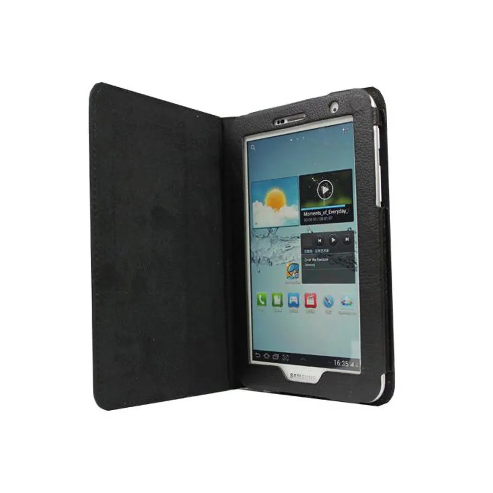 Чехол для планшета для Samsung Galaxy Tab 2 7," GT-P3100 P3110 P3108 P6200 Магнитный чехол из искусственной кожи с откидной крышкой Folio чехол для смартфона с держателем для карт, Wi-Fi/3g
