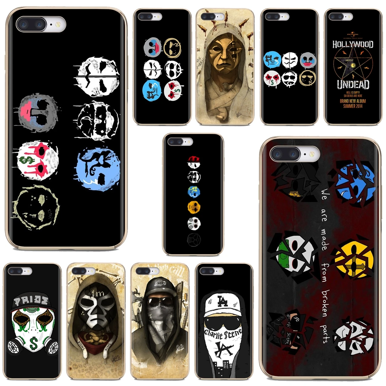 Голливудская немертвая маска Fly Eagle Wings мягкий чехол для iPhone 11 Pro 4 4S 5 5S SE 5C 6 6S 7 8 Plus X