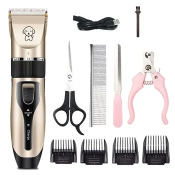 

Pet Grooming Hair Clipper Dog Cat Rabbit Hair Trimmer Cutter USB Rechargeable Shavers Electric Pet Grooming Machine Tool