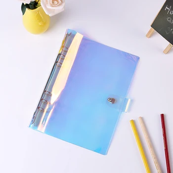 

A5 A6 A7 6 Holes PVC Binder Folder File Cover For Journal Note Book Diary Notepad