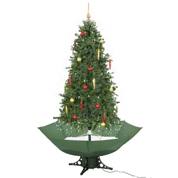 

Artificial Christmas Tree Pre-lit Christmas Tree LED Lights & Metal Foldable Stand,Perfect Christmas Decoration for Home Outdoor