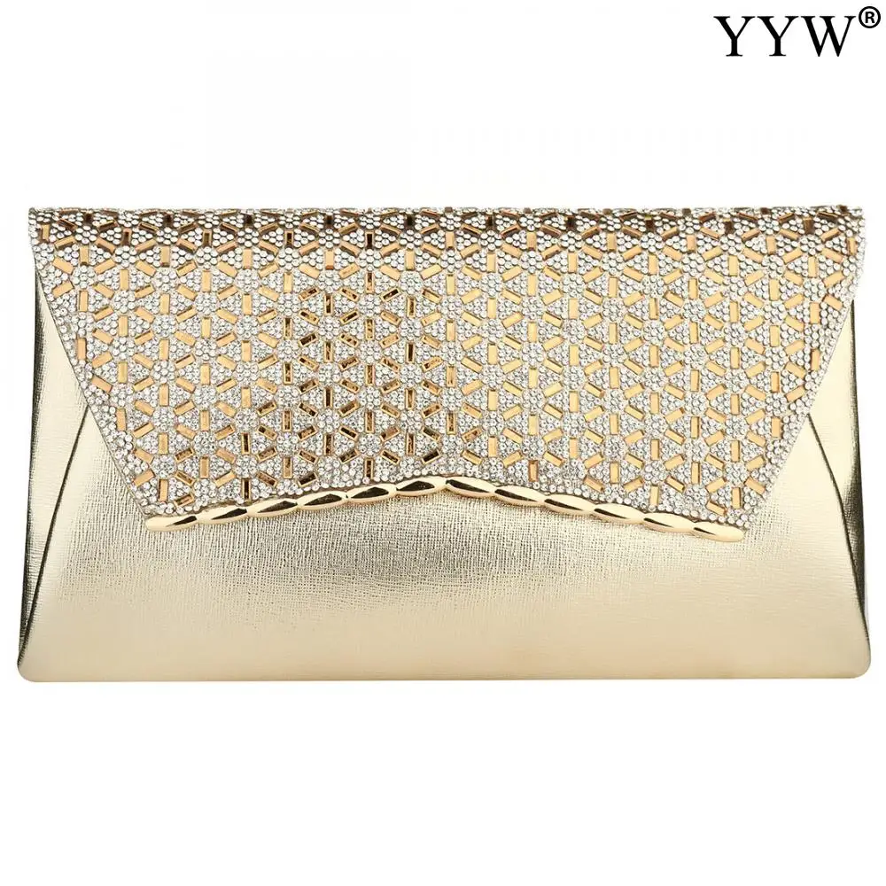 Luxury Leather Women Clutch Bag With Sequined Vintage Evening Bag Exquisite For Ladies Party Wedding Purse Small Wallet Handbag