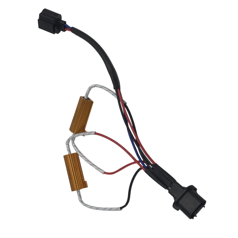 2 шт. H13 9008 Led Резистор Комплект реле жгута адаптер анти-мерцание Ошибка Декодер