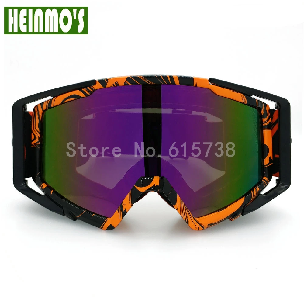 Новые гибкие мотоциклетные очки спортивные для бездорожья мотокросса