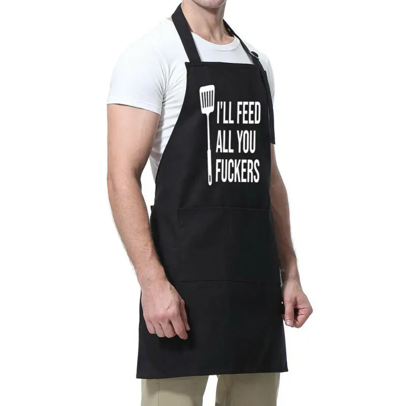 Women Men Waterproof Kitchen Apron Chef Butcher BBQ Cooking Baking Catering Women Men Waterproof Kitchen Apron Chef Butcher BBQ Cooking Baking Catering
