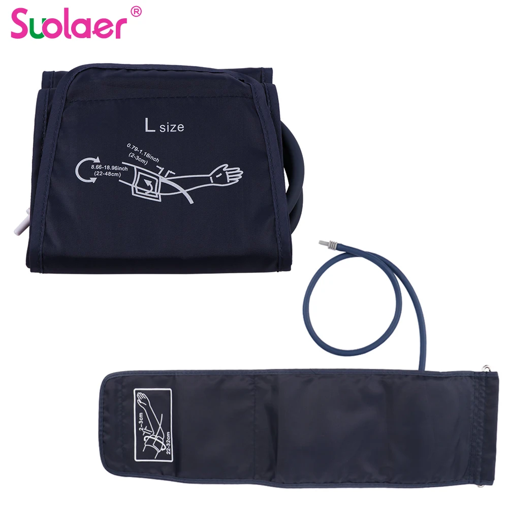 22-48cm/32cm Large Blood Pressure Cuff Arm Reusable Sphygmomanometer For Monitor Meter Bloodpressure Double | Красота и здоровье