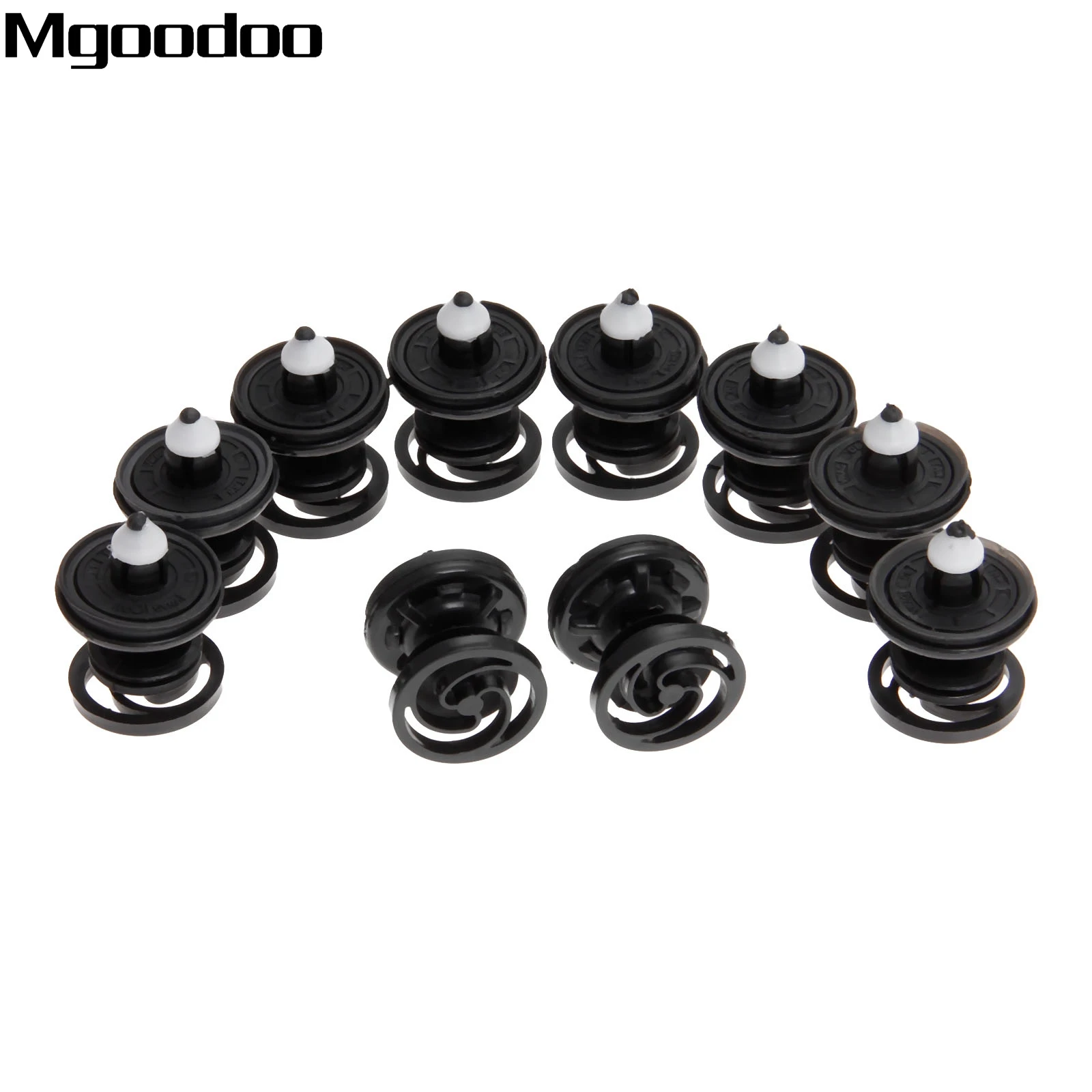10x Car Interior Door Trim Panel Clips Push Type Fastener Clip For VW Volkswagen Sagitar Passat Tiguan Golf GTI Polo Car-styling |