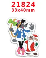 21824 30 шт мультяшный персонаж плоское украшение из смолы PR 13312 - Цвет: 21824