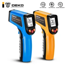 DEKO WD01 ללא מגע לייזר תצוגת LCD IR אינפרא אדום הדיגיטלי C/F בחירת משטח טמפרטורת מדחום Pyrometer Imager(China)