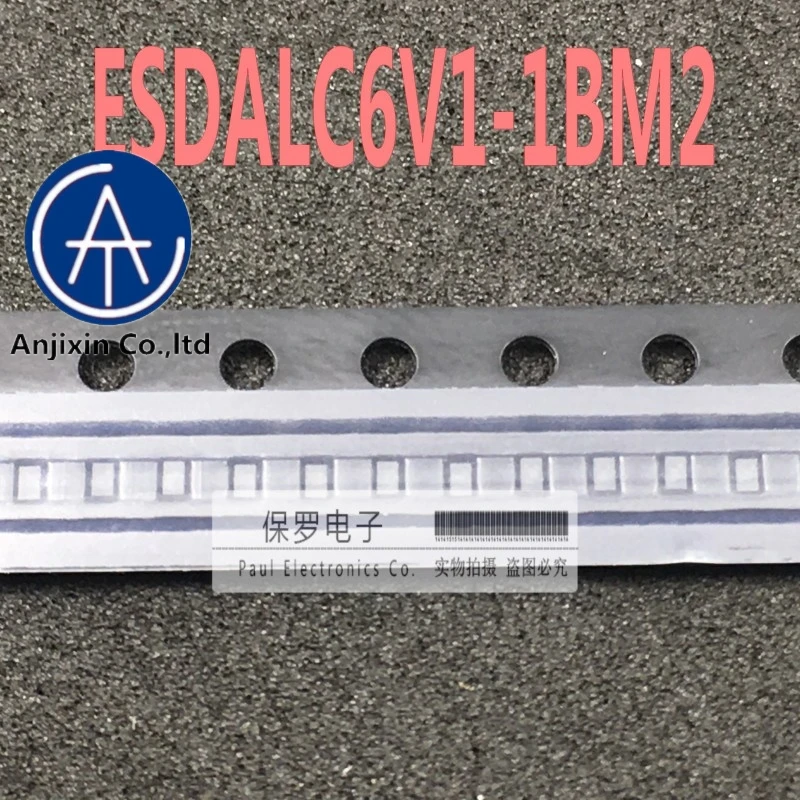 

10 шт. 100% оригинальная новая зенеровский диод ESDALC6V1-1BM2 шелковой ширмы P SOD-882 действительный ассортимент товаров