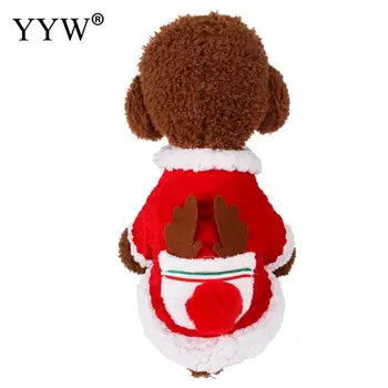 

Christmas Costume Pet Dog Cat Clothes Ropa Perro Chihuahua Pet Products For Dogs Corduroy Dog Clothing Perros Pet Accessories